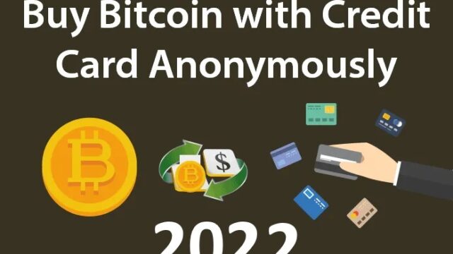 Buy Bitcoins Anonymously Using Your Credit Card In 2024